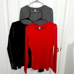 Multiple Dri-fit Long Sleeve Workout Tops